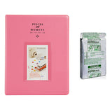 Fujifilm Instax Mini 10X1 macaron Instant Film With 128-sheet Album for mini film Flamingo pink