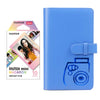 Fujifilm Instax Mini 10X1 macaron Instant Film with 96-sheet Album for mini film  (Cobalt blue)