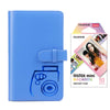 Fujifilm Instax Mini 10X1 macaron Instant Film with 96-sheet Album for mini film  (Cobalt blue)