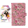 Fujifilm Instax Mini 10X1 macaron Instant Film with 96-sheet Album for mini film  (Pink rose)