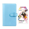 Fujifilm Instax Mini 10X1 macaron Instant Film with 96-sheet Album for mini film (Sky blue)