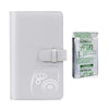 Fujifilm Instax Mini 10X1 macaron Instant Film with 96-sheet Album for mini film (Smoky white)