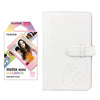 Fujifilm Instax Mini 10X1 macaron Instant Film with 96-sheet Album for mini film (lce white)