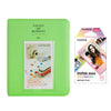 Fujifilm Instax Mini 10X1 macaron Instant Film with Instax Time Photo Album 64 Sheets (LIME GREEN)