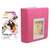 Fujifilm Instax Mini 10X1 macaron Instant Film with Instax Time Photo Album 64 Sheets (rose red)