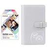 Fujifilm Instax Mini 10X1 mermaid tail Instant Film with 96-sheet Album for mini film (Smoky white)