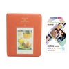 Fujifilm Instax Mini 10X1 mermaid tail Instant Film with Instax Time Photo Album 64 Sheets (Orange)