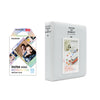 Fujifilm Instax Mini 10X1 mermaid tail Instant Film with Instax Time Photo Album 64 Sheets (Pearly white)
