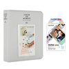 Fujifilm Instax Mini 10X1 mermaid tail Instant Film with Instax Time Photo Album 64 Sheets (SMOKEY WHITE)