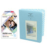 Fujifilm Instax Mini 10X1 mermaid tail Instant Film with Instax Time Photo Album 64 Sheets (Water Blue)
