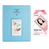 Fujifilm Instax Mini 10X1 pink lemonade Instant Film With 128-sheet Album for mini film (blue)