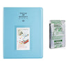 Fujifilm Instax Mini 10X1 pink lemonade Instant Film With 128-sheet Album for mini film (blue)