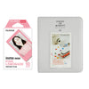 Fujifilm Instax Mini 10X1 pink lemonade Instant Film with Instax Time Photo Album 64 Sheets (SMOKEY WHITE)