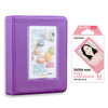 Fujifilm Instax Mini 10X1 pink lemonade Instant Film with Instax Time Photo Album 64 Sheets (Violet Purple)