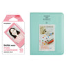 Fujifilm Instax Mini 10X1 pink lemonade Instant Film with Instax Time Photo Album 64 Sheets (ice blue)