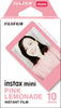 Fujifilm Instax Mini 10X1 pink lemonade Instant Film with Instax Time Photo Album 64 Sheets (sky blue)