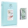 Fujifilm Instax Mini 10X1 rainbow Instant Film With 128-sheet Album for mini film (ice blue)