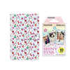 Fujifilm Instax Mini 10X1 shiny star Instant Film with 96-sheet Album for mini film (FLOWER)