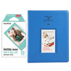 Fujifilm Instax Mini 10X1 sky blue Instant Film With 128-sheet Album for mini film (cobalt blue)