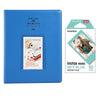 Fujifilm Instax Mini 10X1 sky blue Instant Film With 128-sheet Album for mini film (cobalt blue)
