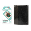 Fujifilm Instax Mini 10X1 sky blue Instant Film with 64-Sheets Album For Mini Film 3 inch (charcoal gray)