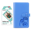 Fujifilm Instax Mini 10X1 sky blue Instant Film with 96-sheet Album for mini film  (Cobalt blue)
