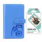 Fujifilm Instax Mini 10X1 sky blue Instant Film with 96-sheet Album for mini film