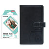 Fujifilm Instax Mini 10X1 sky blue Instant Film with 96-sheet Album for mini film (Charcoal gray)