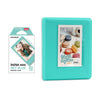 Fujifilm Instax Mini 10X1 sky blue Instant Film with Instax Time Photo Album 64 Sheets (Mint Green)