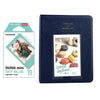 Fujifilm Instax Mini 10X1 sky blue Instant Film with Instax Time Photo Album 64 Sheets (Navy blue)