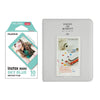Fujifilm Instax Mini 10X1 sky blue Instant Film with Instax Time Photo Album 64 Sheets (SMOKEY WHITE)