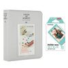 Fujifilm Instax Mini 10X1 sky blue Instant Film with Instax Time Photo Album 64 Sheets (SMOKEY WHITE)