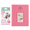 Fujifilm Instax Mini 10X1 stripe   Instant Film With 128-sheet Album for mini film (FLAMINGO PINK)