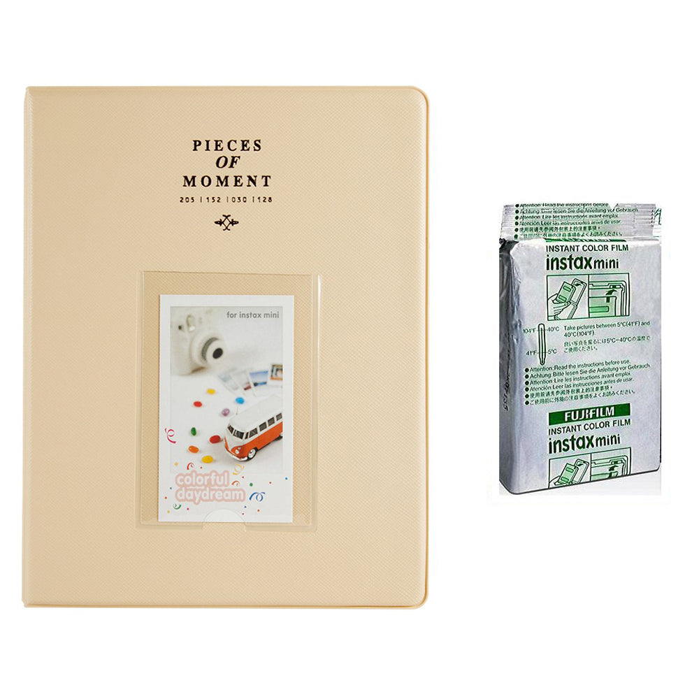 Fujifilm Instax Mini 10X1 stripe   Instant Film With 128-sheet Album for mini film