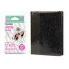 Fujifilm Instax Mini 10X1 stripe  Instant Film with 64-Sheets Album For Mini Film 3 inch (charcoal gray)