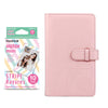 Fujifilm Instax Mini 10X1 stripe  Instant Film with 96-sheet Album for mini film (Blush pink)