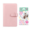 Fujifilm Instax Mini 10X1 stripe  Instant Film with 96-sheet Album for mini film (Blush pink)