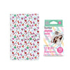 Fujifilm Instax Mini 10X1 stripe  Instant Film with 96-sheet Album for mini film (FLOWER)