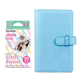 Fujifilm Instax Mini 10X1 stripe  Instant Film with 96-sheet Album for mini film