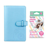 Fujifilm Instax Mini 10X1 stripe  Instant Film with 96-sheet Album for mini film