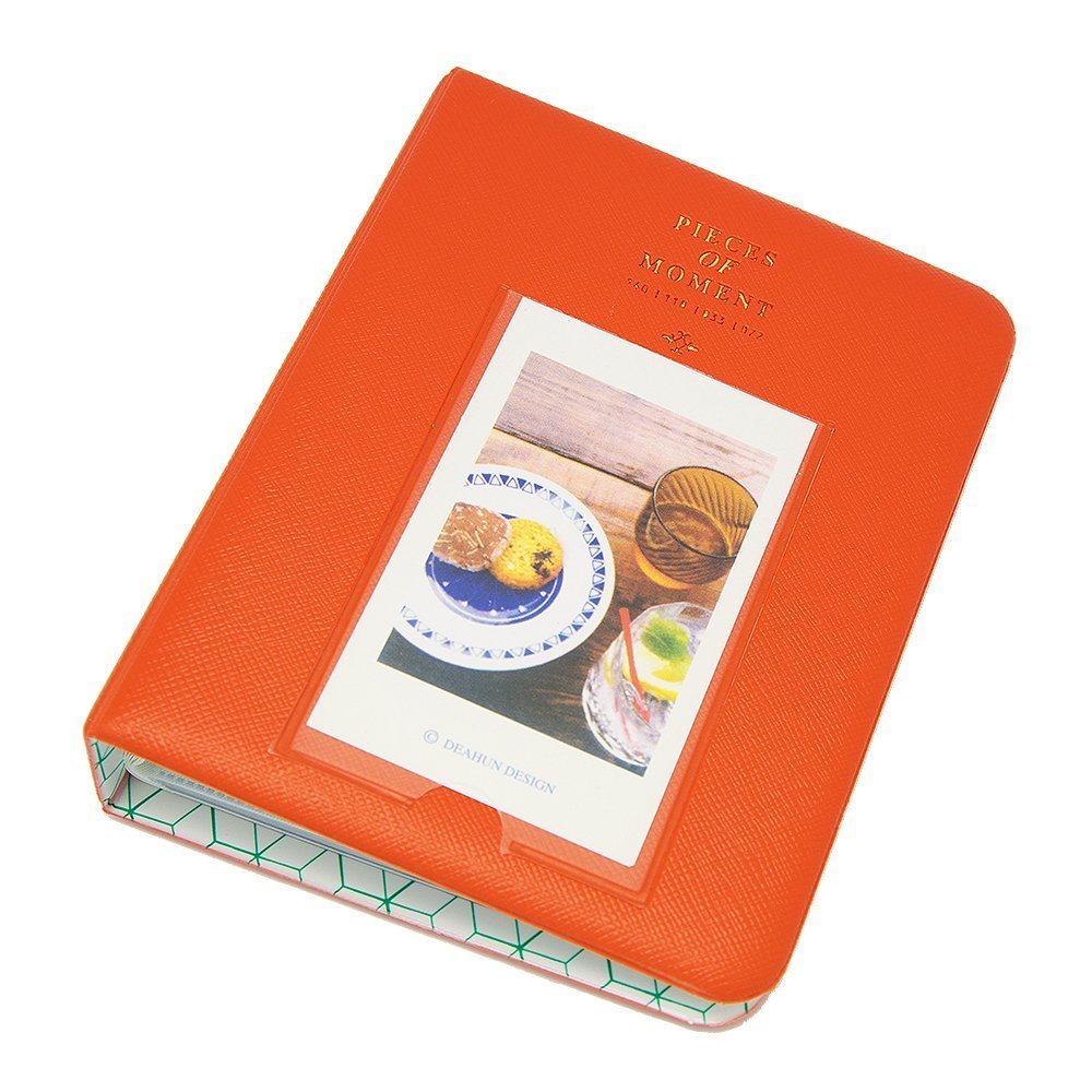 ZENKO INSTAX MINI 64 TIME PHOTO ALBUM (ORANGE)