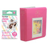 Fujifilm Instax Mini 10X1 stripe  Instant Film with Instax Time Photo Album 64 Sheets (rose red)