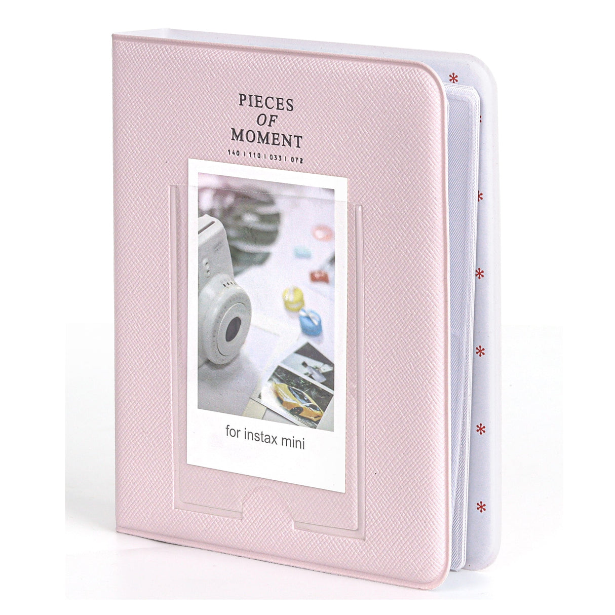 Zenko Compatible 64 sheet Album for Fujifilm Instax Mini Film (3 inch) (Blossom Pink)