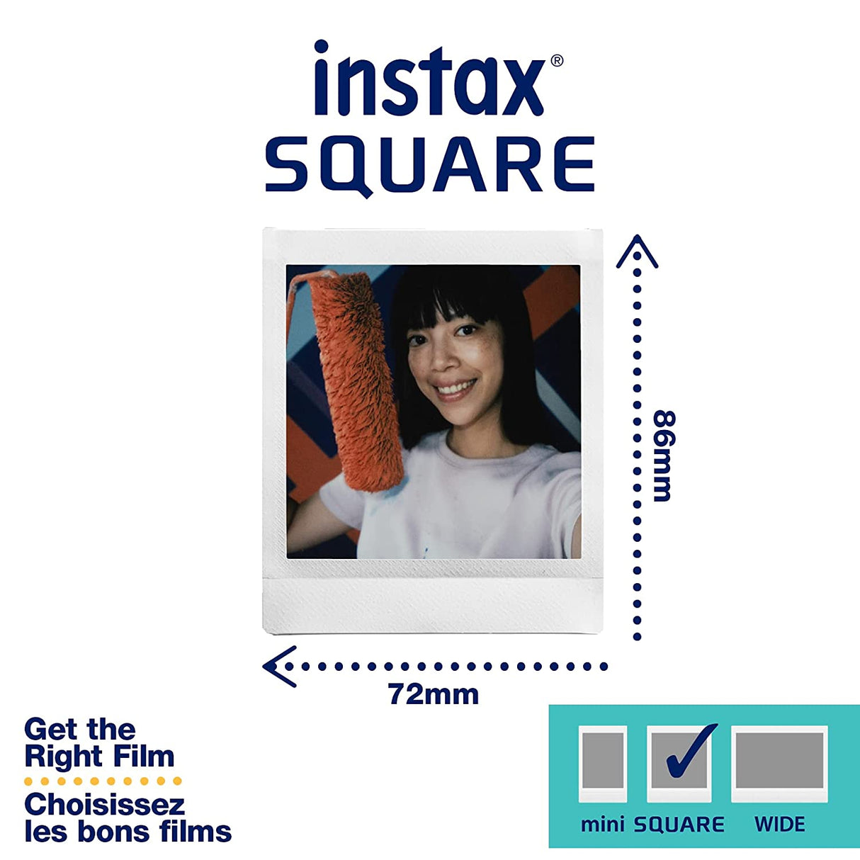 Fujifilm Instax Mini 10X2 Square Instant Film