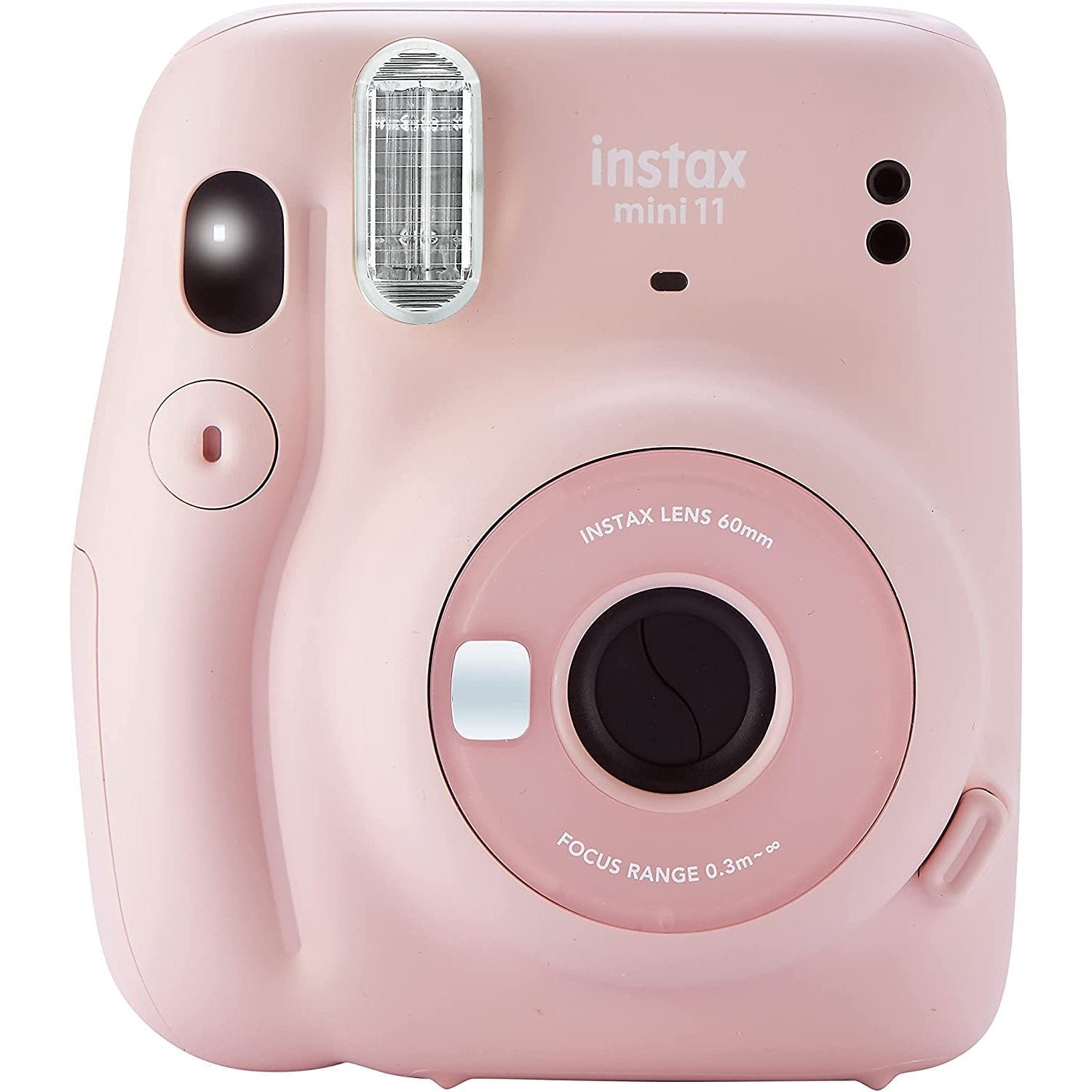 Fujifilm Instax Mini 11 Blush Pink Instant Camera Plus Case, Photo Album and Fujifilm Character 10 Films (Macaron)