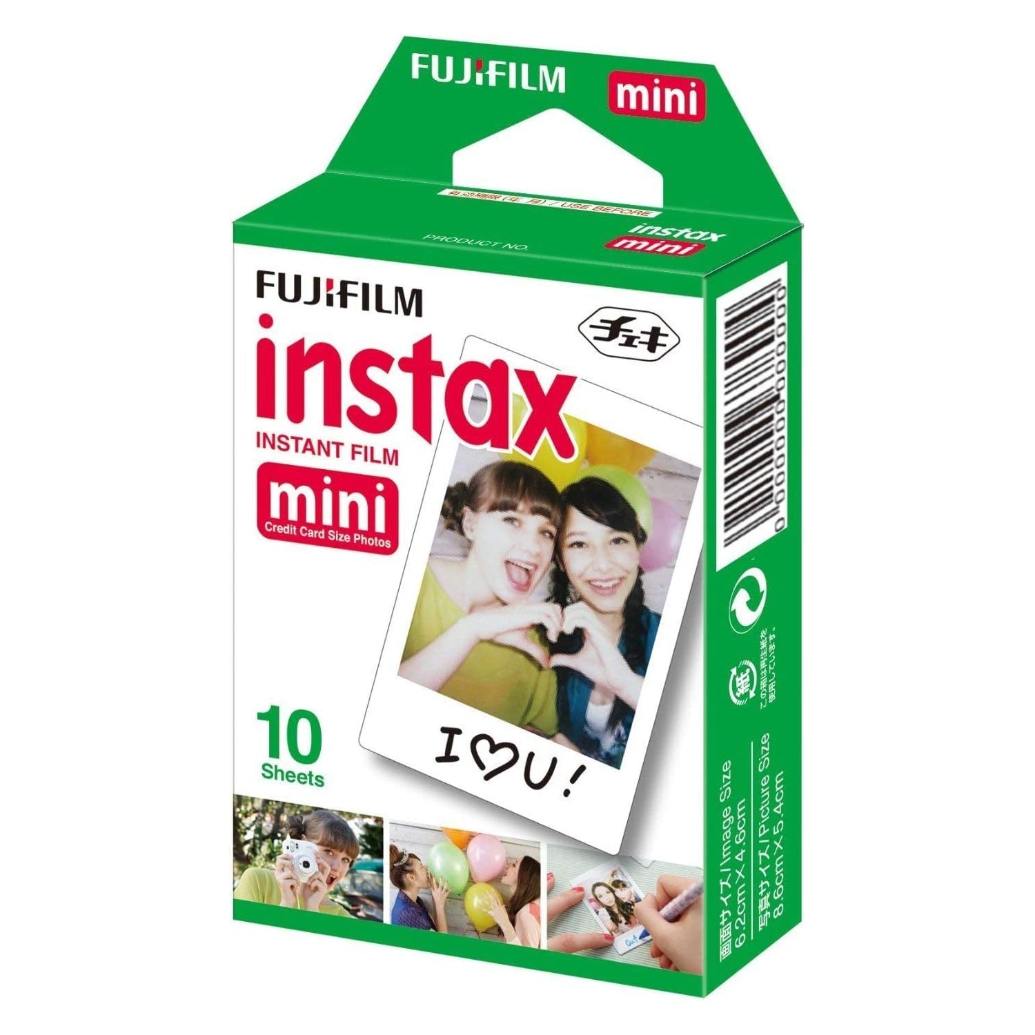 Fujifilm Instax Mini 11 Camera with Clear Case, Films and Stickers Bundle (Charcoal Grey)