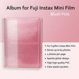 ZENKO 64-Sheets Album For Mini Film (3 inch) (blush pink)