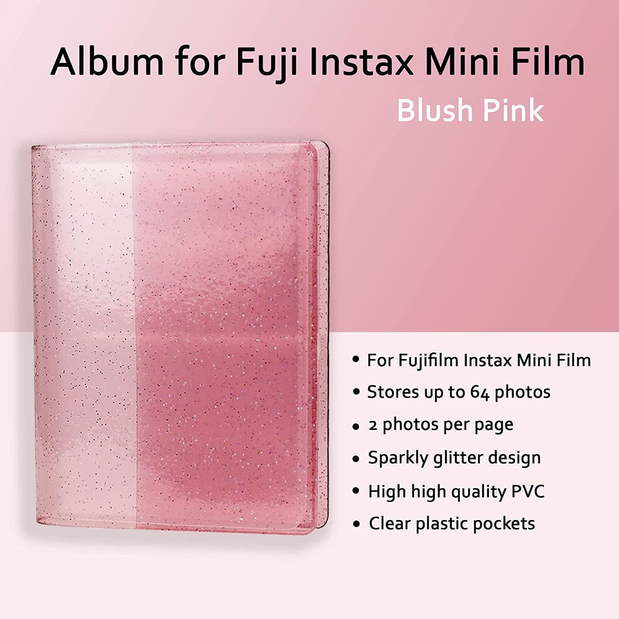 Album photo Fujifilm Instax mini 11 Rose pâle - Album photo