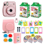 Fujifilm Instax Mini 11 Instant Camera + Carrying Case + Fuji Instax Film(40 Sheets) Accessories Bundle