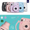Fujifilm Instax Mini 11 Instant Camera Blush Pink + MiniMate Accessories Bundle + Fuji Instax Film Value Pack (40 Sheets) Accessories Bundle, Color Filters, Album, Frames